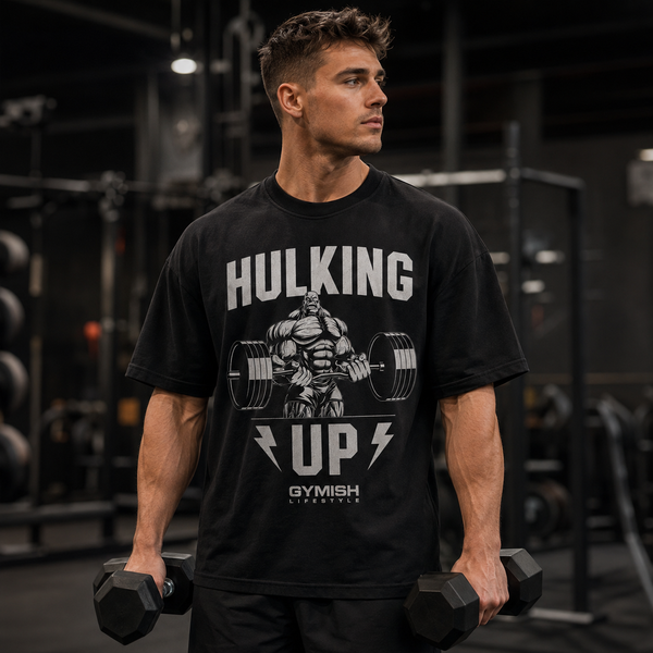Hulking Up - Iron, Grit and Gym Floor Attitude - mockup